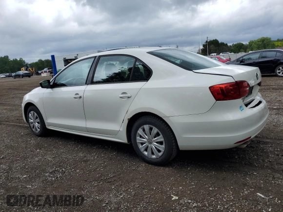2013 Volkswagen Jetta S with VIN 3VW2K7AJ4DM377451, listed as a Copart auction lot 61643045 with 183,198 mi miles and Salvage title. Bid and sale history available at DreamBid. Image 2.