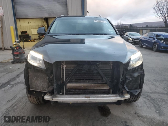 2015 Audi Q7 3.0T S line Prestige with VIN WA1DGAFE3FD002567, listed as a Copart auction lot 85378124 with 126,434 mi miles and Salvage Title. Bid and sale history available at carsss.com. Image 5.