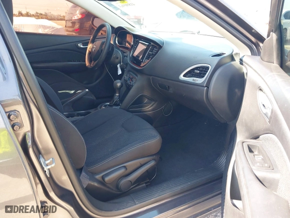 2016 Dodge Dart SXT with VIN 1C3CDFBB5GD537957, listed as a IAAI auction lot 41890963 with 150,009 mi miles. Bid and sale history available at carsss.com. Image 5.