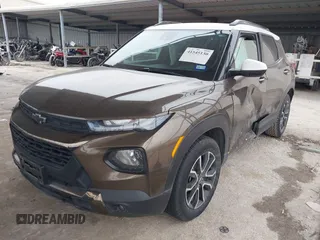 2022 Chevrolet TrailBlazer ACTIV with VIN KL79MVSL0NB042676, listed as a IAAI auction lot 41545130 with 62,102 mi miles. Bid and sale history available at carsss.com. Image 2.