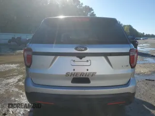 2016 Ford Utility Police Interceptor with VIN 1FM5K8AR7GGA78431, listed as a Copart auction lot 81183004 with 86,080 mi miles and Salvage Title. Bid and sale history available at carsss.com. Image 6.