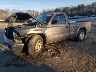 2002 Dodge Dakota with VIN 1B7FL16X52S557179, listed as a Copart auction lot 42221125 with 176,537 mi miles and Salvage Title. Bid and sale history available at carsss.com. Image 1.