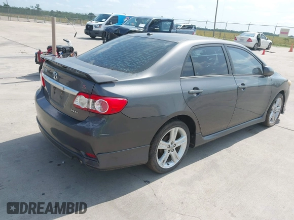 2013 Toyota Corolla L with VIN 5YFBU4EE9DP133117, listed as a IAAI auction lot 42228268 with 180,413 mi miles and . Bid and sale history available at DreamBid. Image 4.