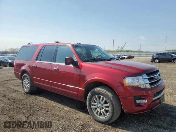 2016 Ford Expedition Max Limited z VIN 1FMJK2AT2GEF20373, wystawiony jako Copart lot #52705175 z przebiegiem 142 151 mil mil oraz Szkoda całkowita • Salvage title. Historia ofert i sprzedaży dostępna na DreamBid. Obrazek 4.