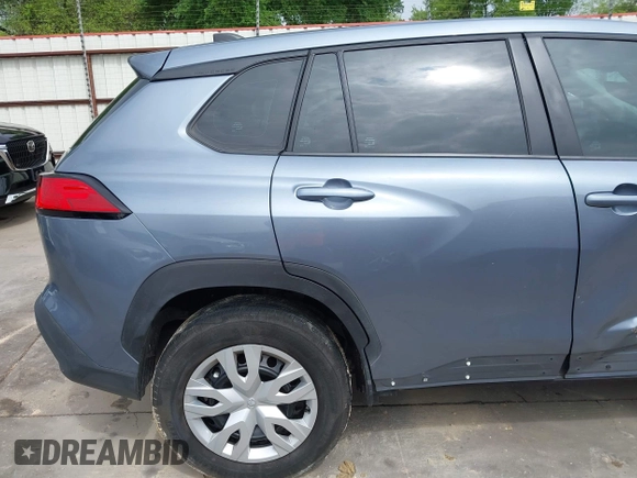2023 Toyota Corolla Cross L with VIN 7MUAAAAG9PV047205, listed as a IAAI auction lot 41898077 with 29,184 mi miles and . Bid and sale history available at DreamBid. Image 15.