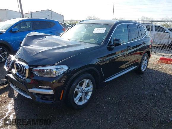2019 BMW X3 xDrive30i with VIN 5UXTR9C58KLD92243, listed as a IAAI auction lot 42071279 with 48,176 mi miles and . Bid and sale history available at DreamBid. Image 17.