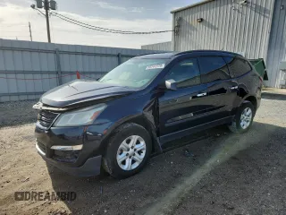 2016 Chevrolet Traverse LS z VIN 1GNKRFKD2GJ320403, wystawiony jako Copart lot #59747375 z przebiegiem 188 323 mil mil oraz Szkoda całkowita • Salvage title. Historia ofert i sprzedaży dostępna na DreamBid. Obrazek 1.
