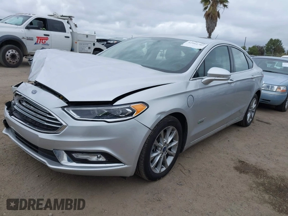 2017 Ford Fusion Energi SE with VIN 3FA6P0PU9HR354096, listed as a IAAI auction lot 42064703 with 69,601 mi miles. Bid and sale history available at carsss.com. Image 17.