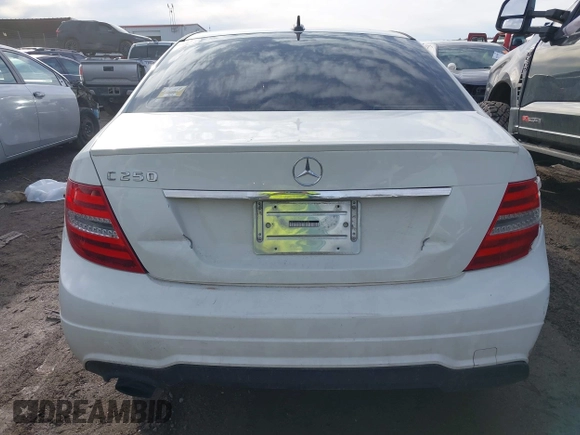2012 Mercedes-Benz C 250 Sport with VIN WDDGF4HB4CR191843, listed as a IAAI auction lot 41648071 with 138,178 mi miles and . Bid and sale history available at DreamBid. Image 16.
