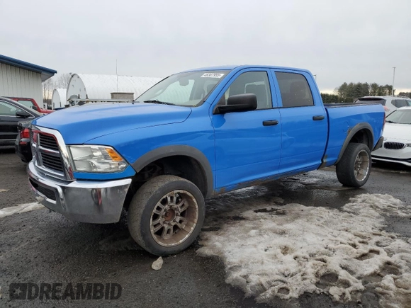 2012 Ram 2500 ST with VIN 3C6TD5CT6CG320614, listed as a Copart auction lot 54924515 with 160,746 mi miles and Clean Title. Bid and sale history available at carsss.com. Image 1.