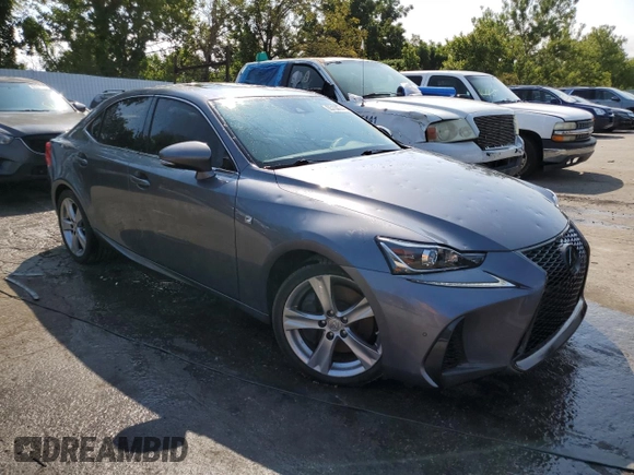 2020 Lexus IS with VIN JTHG81F26L5042300, listed as a Copart auction lot 65188344 with 46,794 mi miles and Salvage Title. Bid and sale history available at carsss.com. Image 4.