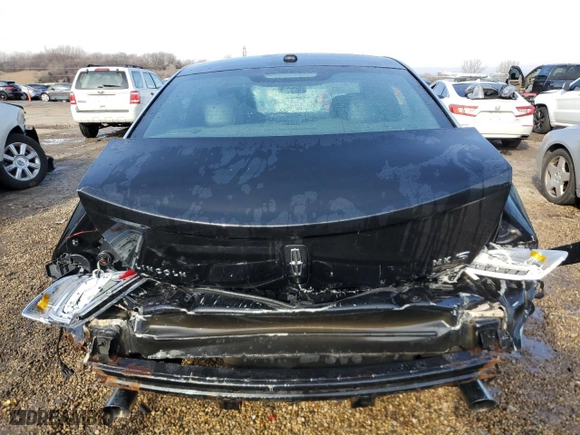 2014 Lincoln MKS with VIN 1LNHL9EK4EG600216, listed as a Copart auction lot 43471485 with 78,350 mi miles and Salvage Title. Bid and sale history available at carsss.com. Image 6.