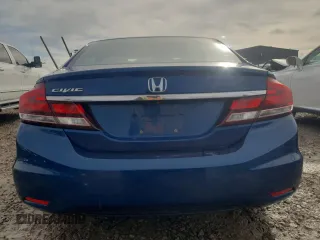 2014 Honda Civic Sedan EX with VIN 19XFB2F88EE066016, listed as a Copart auction lot 51617565 with 0 mi miles and Salvage Title. Bid and sale history available at carsss.com. Image 6.