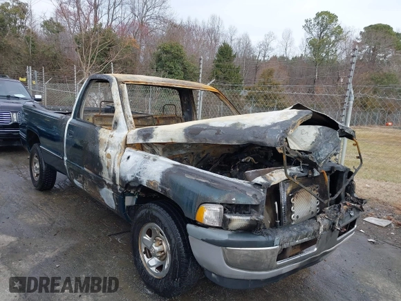 1994 Dodge 1500 with VIN 1B7HC16Y8RS521367, listed as a IAAI auction lot 41570149 with Not Provided miles and . Bid and sale history available at DreamBid. Image 1.