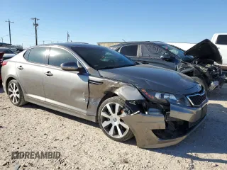 2013 Kia Optima SX with VIN 5XXGR4A66DG182998, listed as a Copart auction lot 46853795 with 138,362 mi miles and Salvage Title. Bid and sale history available at carsss.com. Image 4.