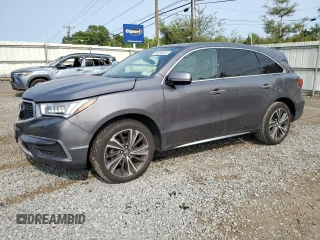 2020 Acura MDX Technology with VIN 5J8YD4H53LL027230, listed as a Copart auction lot 59229895 with 46,074 mi miles and Salvage title. Bid and sale history available at DreamBid. Image 1.