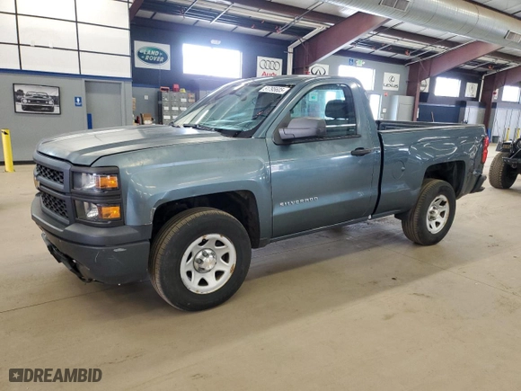 2014 Chevrolet Silverado 1500 Work Truck with VIN 1GCNCPEH7EZ241772, listed as a Copart auction lot 51795605 with 151,435 mi miles and Clean Title. Bid and sale history available at carsss.com. Image 1.