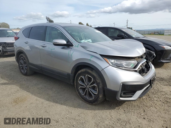 2022 Honda CR-V EX-L z VIN 2HKRW1H80NH403718, wystawiony jako Copart lot #51632905 z przebiegiem 50 623 mil mil oraz Szkoda całkowita • Salvage title. Historia ofert i sprzedaży dostępna na DreamBid. Obrazek 4.