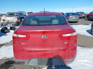 2014 Kia Rio LX with VIN KNADM4A3XE6408514, listed as a IAAI auction lot 41638709 with 97,231 mi miles. Bid and sale history available at carsss.com. Image 16.