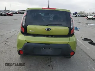 2015 Kia Soul + with VIN KNDJP3A5XF7765583, listed as a Copart auction lot 50600015 with 91,069 mi miles and Salvage Title. Bid and sale history available at carsss.com. Image 6.