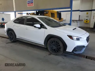 2023 Subaru WRX Premium with VIN JF1VBAF6XP9809146, listed as a Copart auction lot 62493765 with 31,390 mi miles and Salvage title. Bid and sale history available at DreamBid. Image 4.