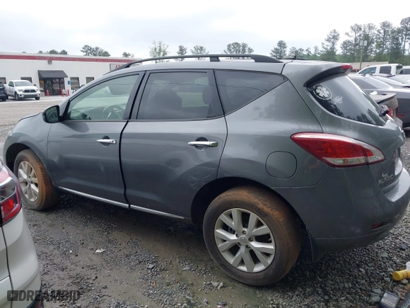 2014 Nissan Murano SL with VIN JN8AZ1MU7EW420084, listed as a IAAI auction lot 42101828 with 124,699 mi miles. Bid and sale history available at carsss.com. Image 14.