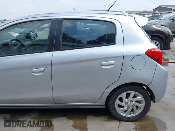 2017 Mitsubishi Mirage SE z VIN ML32A4HJ4HH002795, wystawiony jako IAAI lot #42063244 z przebiegiem 111 378 mil mil oraz . Historia ofert i sprzedaży dostępna na DreamBid. Obrazek 18.