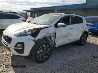 2021 Kia Sportage EX with VIN KNDPNCAC6M7893315, listed as a Copart auction lot 59221445 with 59,785 mi miles and Salvage title. Bid and sale history available at DreamBid. Image 1.
