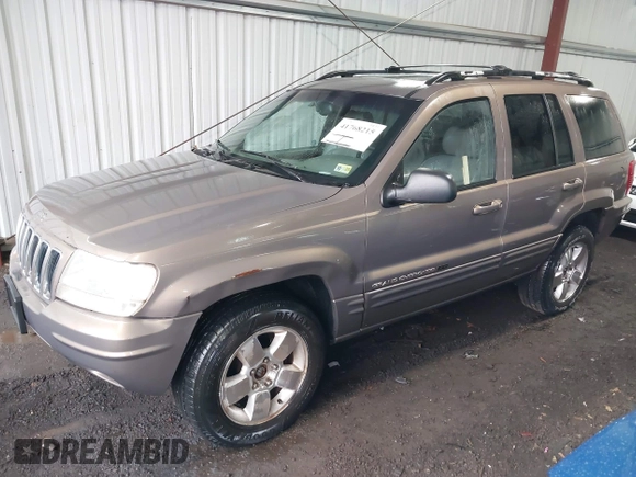 2001 Jeep Grand Cherokee Limited with VIN 1J4GW58N51C581743, listed as a IAAI auction lot 41768215 with 195,862 mi miles. Bid and sale history available at carsss.com. Image 17.