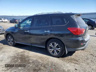 2017 Nissan Pathfinder SL with VIN 5N1DR2MNXHC630140, listed as a Copart auction lot 46420175 with 95,600 mi miles and Salvage title. Bid and sale history available at DreamBid. Image 2.