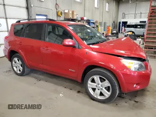 2007 Toyota RAV4 Sport with VIN JTMBD32V275075299, listed as a Copart auction lot 54177875 with 207,375 mi miles and Salvage title. Bid and sale history available at DreamBid. Image 4.