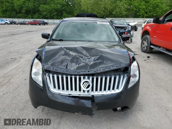 2010 Mercury Milan with VIN 3MEHM0HA4AR637476, listed as a Copart auction lot 57687715 with 114,894 mi miles and Salvage title. Bid and sale history available at DreamBid. Image 5.