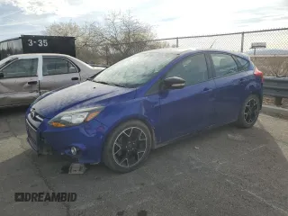 2013 Ford Focus SE with VIN 1FADP3K27DL116805, listed as a Copart auction lot 47143705 with 283,413 mi miles and Salvage Title. Bid and sale history available at carsss.com. Image 1.