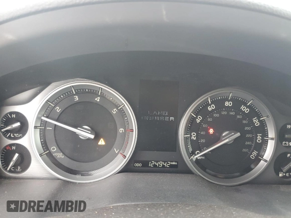 2017 Toyota Land Cruiser z VIN JTMCY7AJ9H4053712, wystawiony jako Copart lot #81350794 z przebiegiem 124 942 mil mil oraz Szkoda całkowita • Salvage title. Historia ofert i sprzedaży dostępna na DreamBid. Obrazek 9.