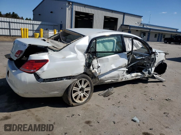 2007 Toyota Avalon XL z VIN 4T1BK36B27U249444, wystawiony jako Copart lot #53395165 z przebiegiem Nie podano mil oraz Szkoda całkowita • Salvage title. Historia ofert i sprzedaży dostępna na DreamBid. Obrazek 3.