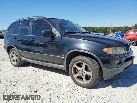 2006 BMW X5 3.0i with VIN 5UXFA13556LY25803, listed as a Copart auction lot 76314694 with 285,148 mi miles and Salvage Title. Bid and sale history available at carsss.com. Image 4.