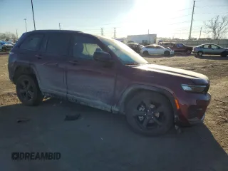 2024 Jeep Grand Cherokee Altitude X with VIN 1C4RJHAG3RC166409, listed as a Copart auction lot 87706675 with 6,441 mi miles and Salvage title. Bid and sale history available at DreamBid. Image 4.