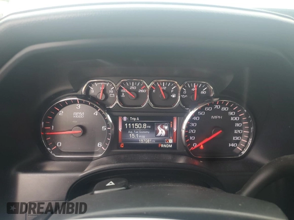 2014 GMC Sierra 1500 SLT with VIN 3GTU2VEC4EG373539, listed as a Copart auction lot 53978665 with 157,081 mi miles and Salvage title. Bid and sale history available at DreamBid. Image 9.