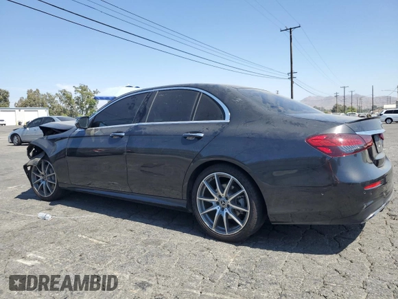 2023 Mercedes-Benz E-Class E 350 with VIN W1KZF8DB6PB103234, listed as a Copart auction lot 63723184 with 21,653 mi miles and Salvage Title. Bid and sale history available at carsss.com. Image 2.
