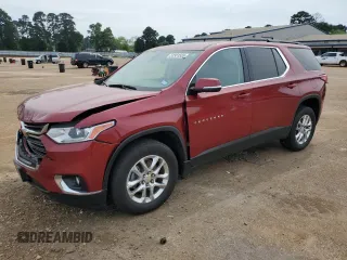 2020 Chevrolet Traverse LT z VIN 1GNERHKW0LJ229456, wystawiony jako Copart lot #53331555 z przebiegiem 69 223 mil mil oraz Szkoda całkowita • Salvage title. Historia ofert i sprzedaży dostępna na DreamBid. Obrazek 1.