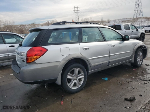 2006 Subaru Legacy Wagon Outback 3.0 R L.L. Bean with VIN 4S4BP86C564312364, listed as a Copart auction lot 45888605 with 180,915 mi miles and Salvage Title. Bid and sale history available at carsss.com. Image 3.