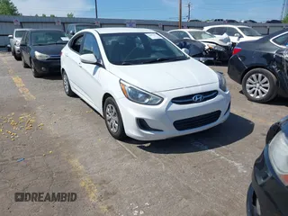 2015 Hyundai Accent GLS with VIN KMHCT4AE0FU896593, listed as a IAAI auction lot 42081643 with 175,346 mi miles and . Bid and sale history available at DreamBid. Image 1.