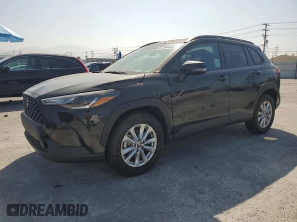 2023 Toyota Corolla Cross LE with VIN 7MUCAABG1PV050123, listed as a Copart auction lot 61384845 with 30,712 mi miles and Salvage title. Bid and sale history available at DreamBid. Image 1.
