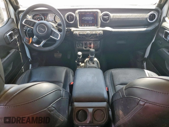 2023 Jeep Gladiator Overland z VIN 1C6HJTFG8PL553372, wystawiony jako Copart lot #57250875 z przebiegiem 14 725 mil mil oraz Szkoda całkowita • Salvage title. Historia ofert i sprzedaży dostępna na DreamBid. Obrazek 8.