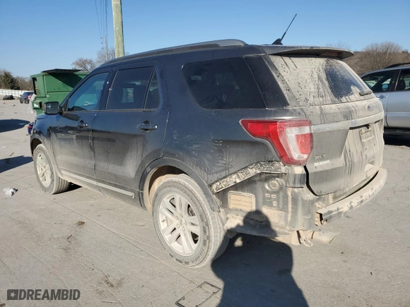 2018 Ford Explorer XLT with VIN 1FM5K8D8XJGA61665, listed as a Copart auction lot 47283915 with 94,447 mi miles and Salvage Title. Bid and sale history available at carsss.com. Image 2.