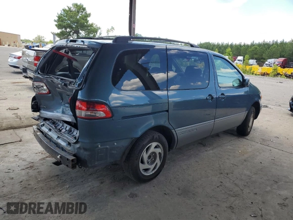 2001 Toyota Sienna LE with VIN 4T3ZF13C51U399874, listed as a Copart auction lot 57933494 with 0 mi miles and Clean Title. Bid and sale history available at carsss.com. Image 3.