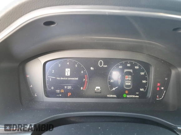 2023 Acura Integra with VIN 19UDE4H25PA026857, listed as a Copart auction lot 52231835 with 23,958 mi miles and Salvage title. Bid and sale history available at DreamBid. Image 9.