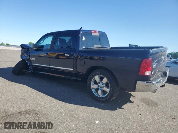 2018 Ram 1500 Big Horn with VIN 1C6RR7LT6JS298093, listed as a Copart auction lot 57454835 with 57,638 mi miles and Salvage title. Bid and sale history available at DreamBid. Image 2.