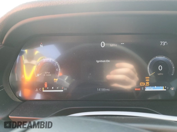 2025 Jeep Grand Cherokee Limited with VIN 1C4RJKBG9S8642375, listed as a Copart auction lot 59274395 with 14,189 mi miles and Salvage title. Bid and sale history available at DreamBid. Image 9.
