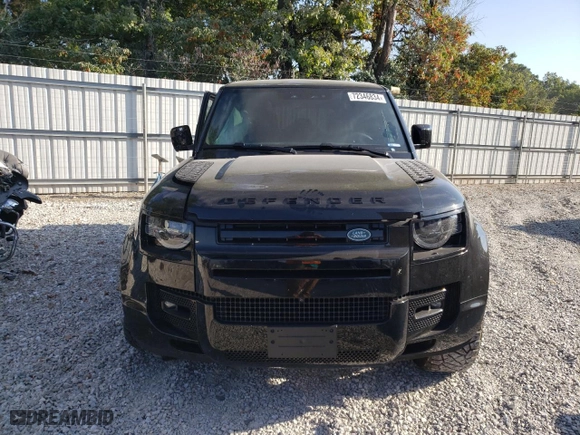 2024 Land Rover Defender X-Dynamic SE with VIN SALE27EU3R2245681, listed as a Copart auction lot 72346834 with 16,416 mi miles and Salvage Title. Bid and sale history available at carsss.com. Image 5.